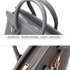 Demi-season platinum bag strap with zipper, one-shoulder bag, European style