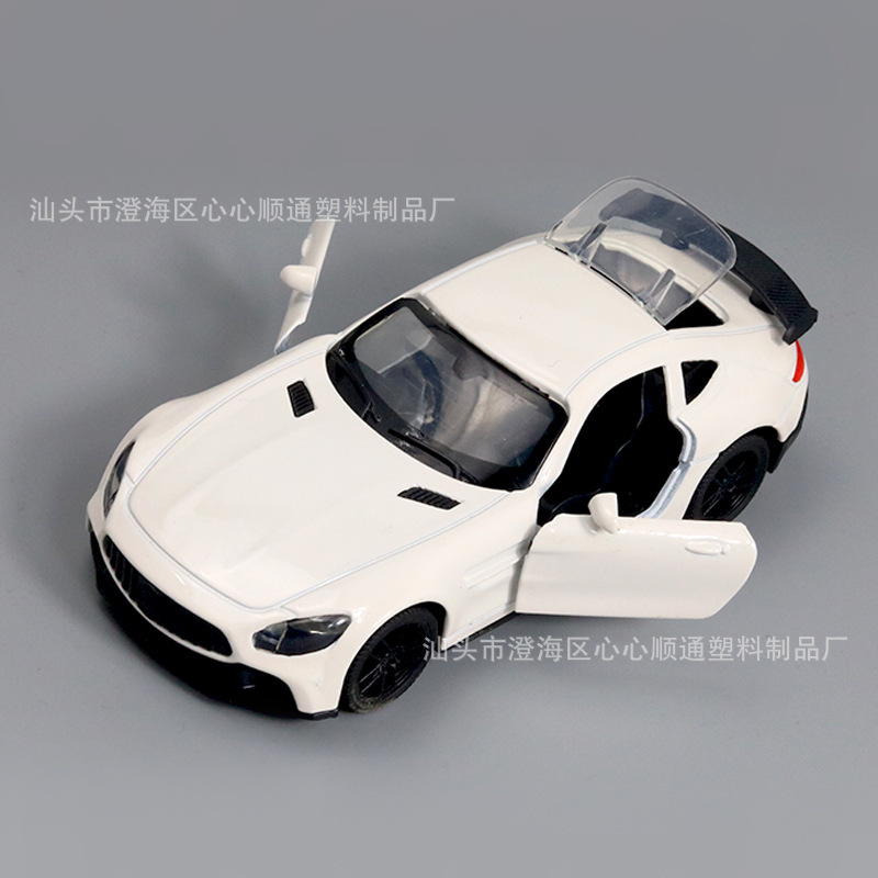 Return fuerza a granel aleación modelo de coche puerta abierta coche de juguete para niños niño decoración de pastel al por mayor