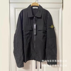 经典款石头人防晒服徽章长袖外套男款岛情侣潮正确版跨境批发