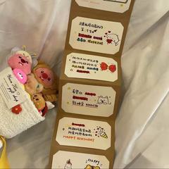 风琴本卡册抽拉式贺卡手工DIY材料包高颜值ins风送对象闺蜜