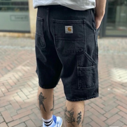 2026 Summer Kaha European and American Style Simple Retro Washed Straight Denim Shorts Loose Five-Point Cargo Shorts for Men 2026 Summer Kaha European and American Style Simple Retro Washed Straight Denim Shorts Loose Five-Point Cargo Shorts for Men