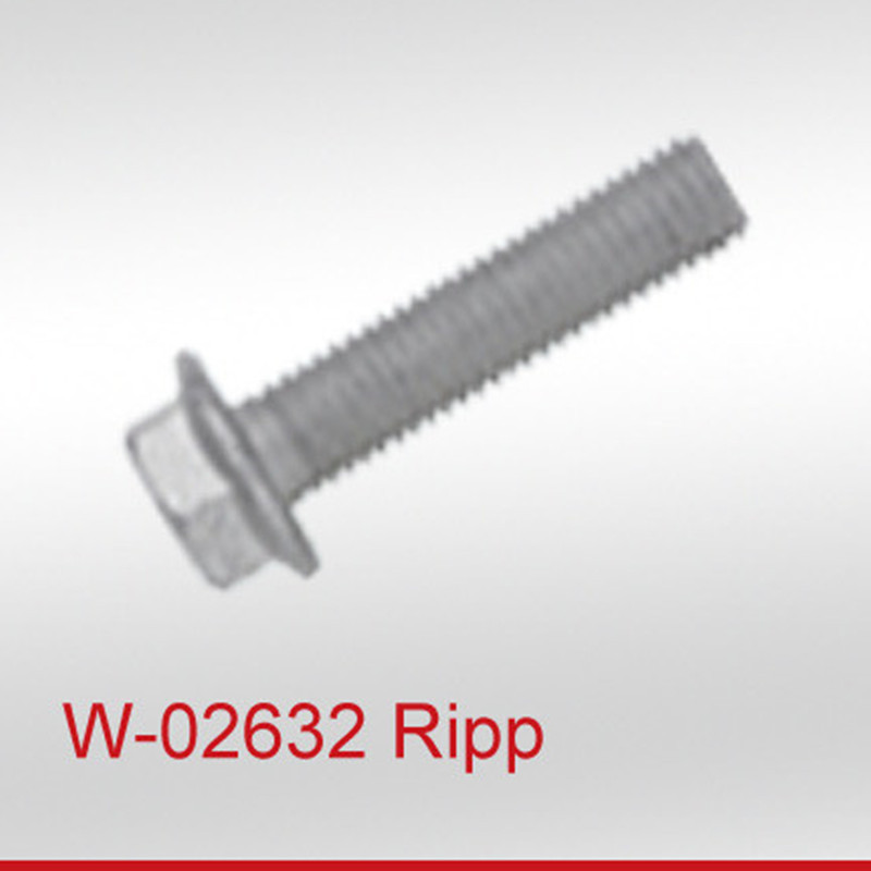 高强六角法兰锁紧螺栓W-02632 10.9级 带防滑纹