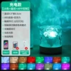 Dynamic water ripples round [rechargeable model] 16 color change light + remote control + APP control
