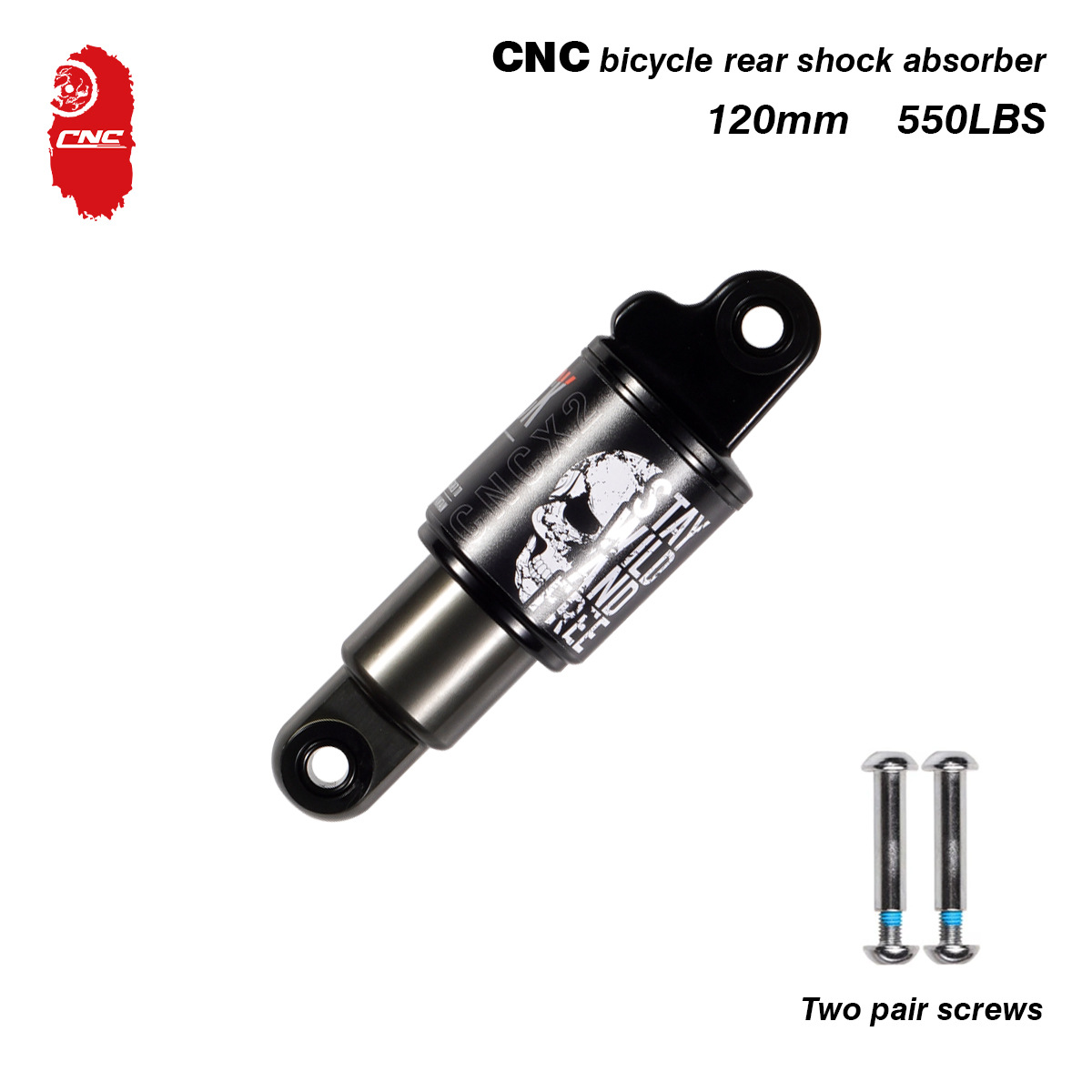 CNC bicicleta de montaña bicicleta trasera liner bicicleta de montaña aceite muelle amortiguador plegable scooter de presión de aceite amortiguador trasero