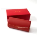 Cartier high quality sunglasses case red