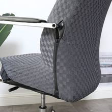 座椅套办公椅子套通用型电脑椅子连体套罩一体办公室转椅套罩跨境