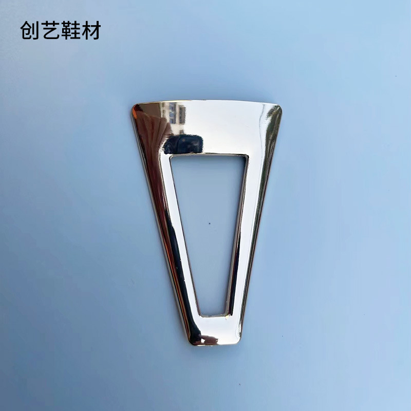 Transfronterizo nuevo tacones altos zapatillas de moda hebilla de metal de aleación de zinc hardware de equipaje hebilla de Cuello de camisa hebilla decorativa