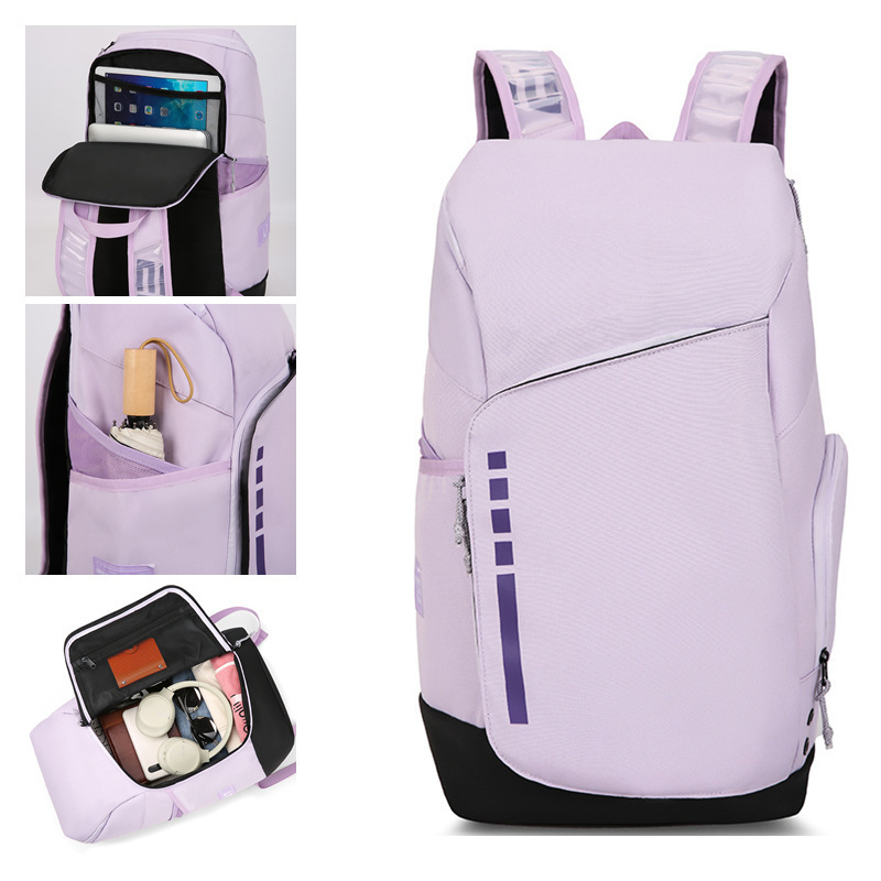 Elite Elite Backpack Air Cushion Large Capacity Air Basketball Sports Outdoor Travel Backpack Student School Bag Dx9786
