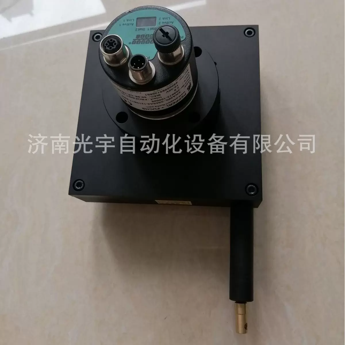 拉绳编码器提供技术支持客户组装t拉线位移传感器电子尺