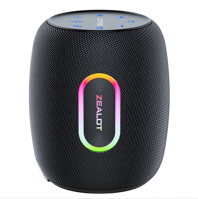 Enthusiast S64 High-Power Bluetooth Speaker with Microphone for Karaoke, Home KTV, Cinema Floor-standing Speaker