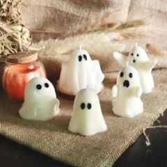 ハロウィンゴースト香りキャンドルクリエイティブ無煙大豆ワックスフレグランスお土産家庭用メーカー卸売クロスボーダー