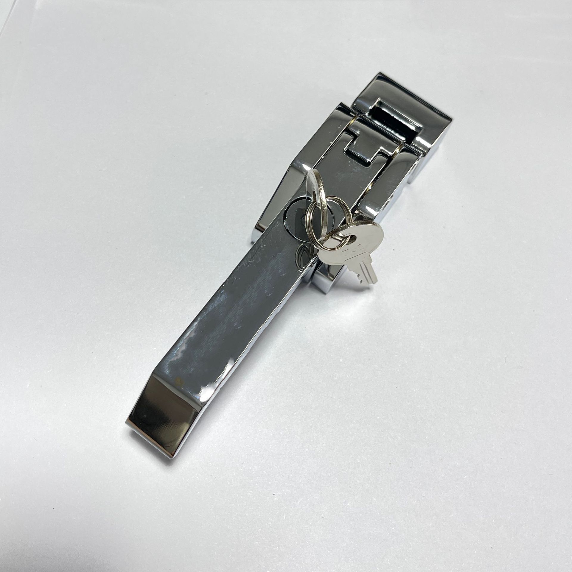 Замок-защелка Kote Hardware DK615 хром с личинкой