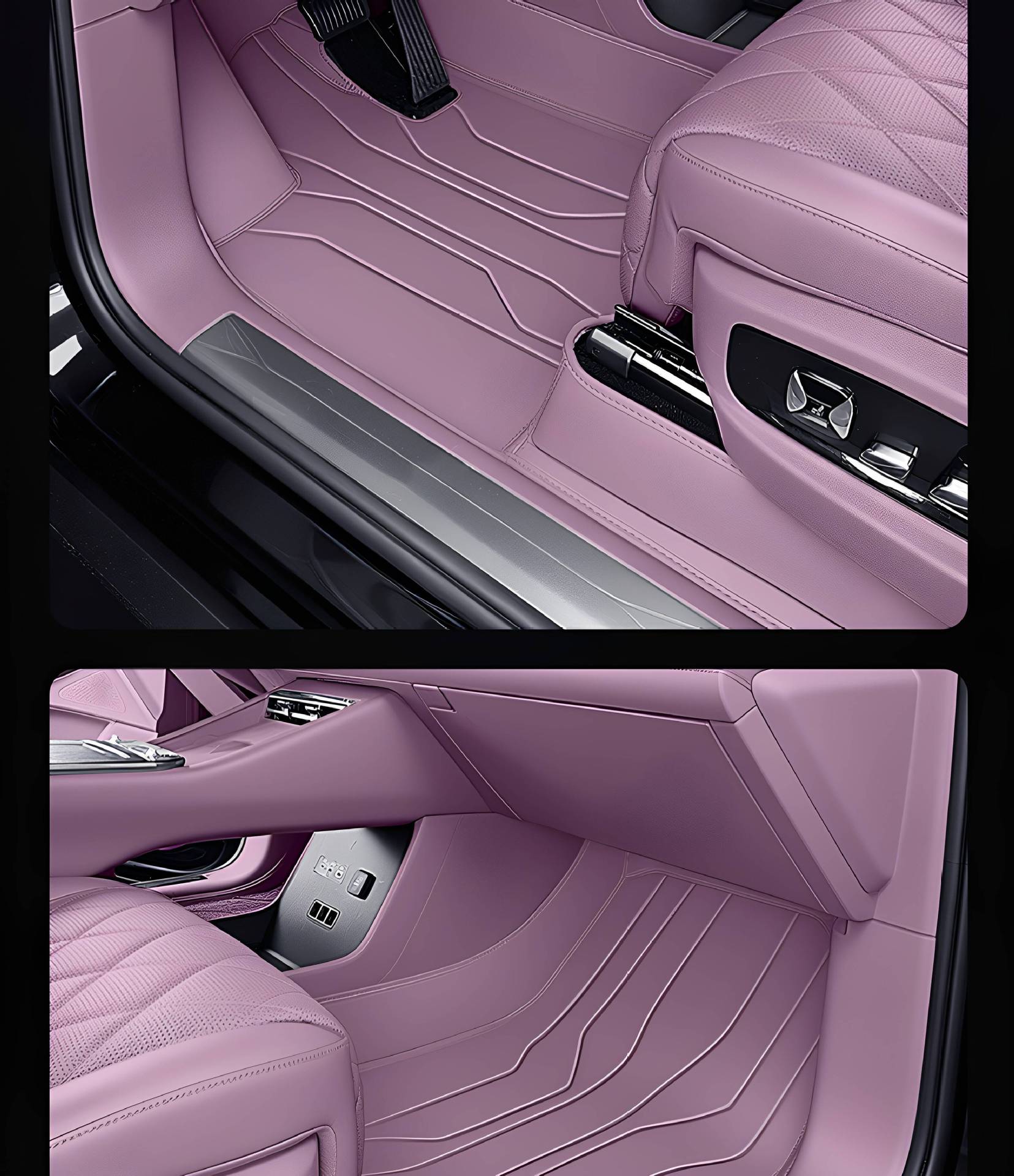 Suitable for Sea Lion 08 floor mats, full coverage for 26 BYD car interior modification, trunk mat accessories and supplies