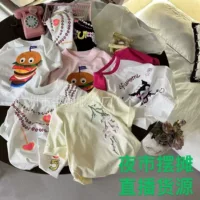 Мелкая буржуазия Fan Chengsi детская одежда бренд скидка летняя детская футболка рубашка POLO прямая трансляция киоска детской одежды оптом