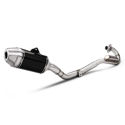 exhaust pipe and — Motorcycle exhaust pipe
