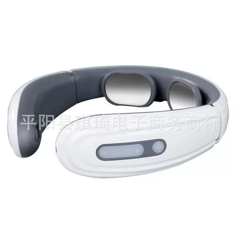 Electromagnetic Neck Massager, Universal, ABS, Neck Protection, Rechargeable & Multi‑head Options
