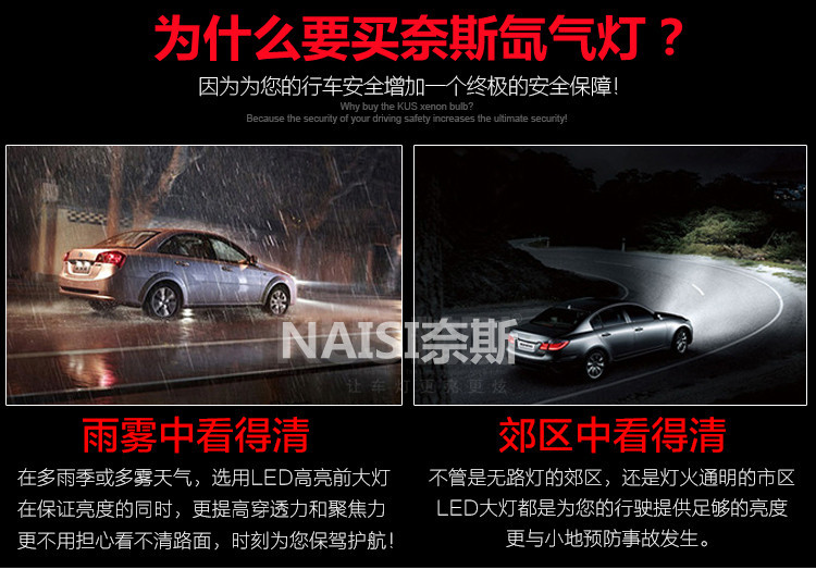 55W/D2H Xenon Bulb Q5 Bifocal Lens Sea 5 Lens Special Far and Near Beam Super Bright Spotlight Bulb Super Wholesale