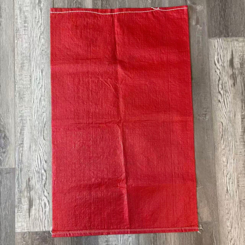 Exportación de 50kg de granos bolsa de tejido PP bolsa de granos bolsa de maíz rojo bolsa de tejido