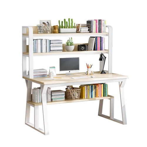 Wholesale bookcase desk set home bedroom computer desk student rental room writing desk simple study