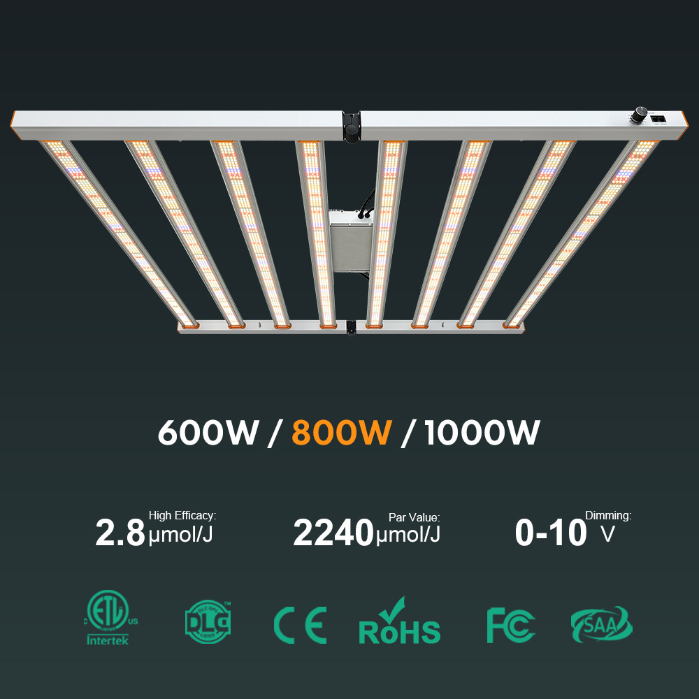 led植物灯专用补光种植室内长生灯640w植物生长灯生长补光灯800w