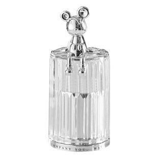 High-Looking Toothpick Box Living Room Creative Cream Style Mouse Ornaments with Lid Dust-Proof Storage Jar Cotton Swab Floss Storage Box