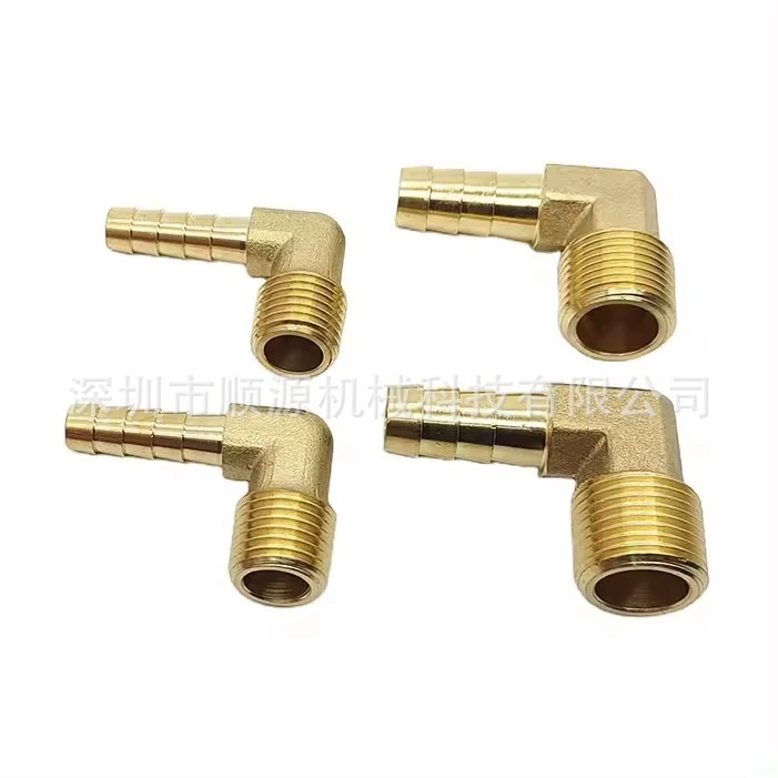 Полная медная NPT резьба пагоды, изогнутый шарнир пагоды, соединитель 90 градусов, соединитель пагоды