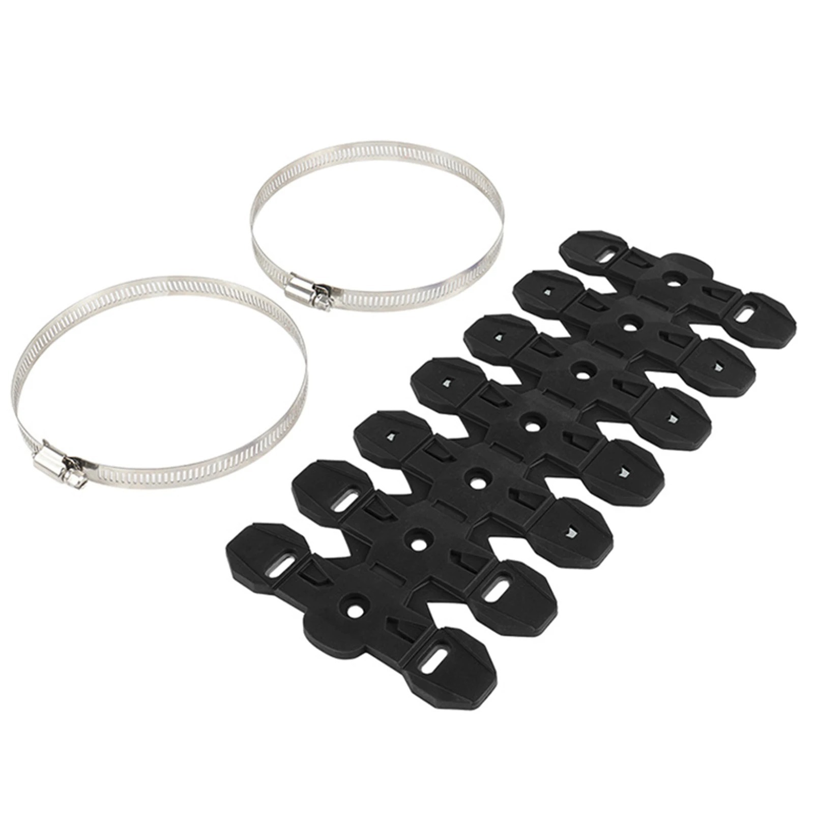 Motorcycle exhaust pipe heat shield, off-road vehicle parts, rubber anti-scald protective cover, silicone protective cover for exhaust pipe