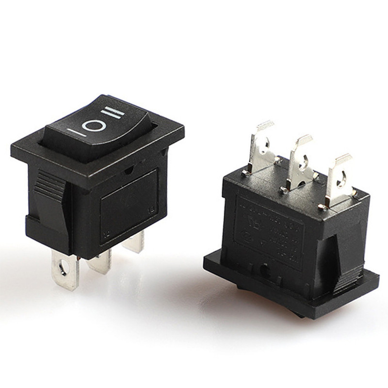Kcd1-101 Boat-Shaped Switch Three-Pin Three-Position Kcd1-101 Boat-Shaped Switch