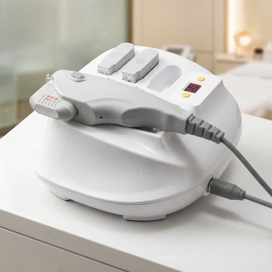 台式HIFU嫩肤机高强度聚焦超声波去皱SMAS层提升和身体塑形设备