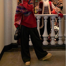 �͹�㼑��L�tɫë��Ů�ﶬ��2024���괩��Ƀȴ���ᘿ�������