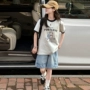 新款运动学生女童短袖t