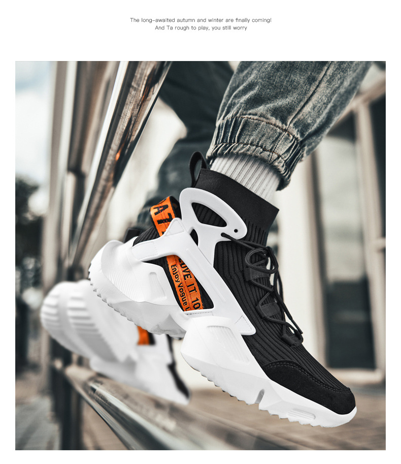 Men's in summer breathable mesh fly woven thin style 2023 new high top socks, sports odor prevention, casual dad trendy_voghion.com