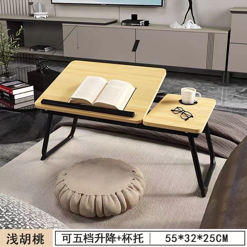 床上书桌可升降懒人学生宿舍可折叠宿舍学习桌小桌子笔记本电脑|undefined