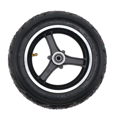 10X3.0 Inflatable Wheel Tuovt Disc Brake Wheel with Mountain Tire and Inner Tube for Off-Road Electric Scooter (Yolsuzluq şinləri)