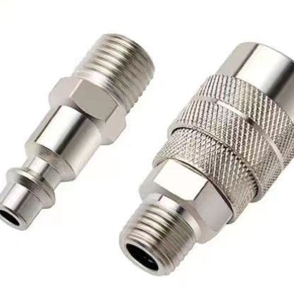 供应美式欧式快速接头外螺纹内螺纹宝塔鼠尾插头以色列英式德式