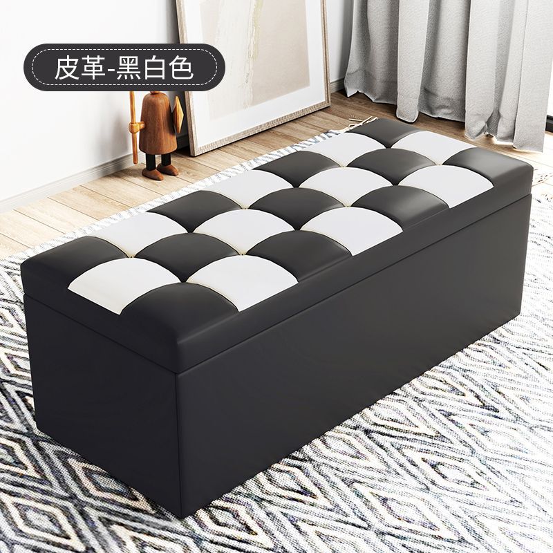 흑백 그리드 [업그레이드 가죽]