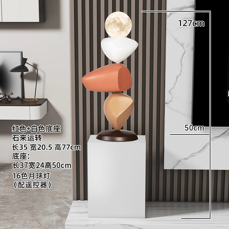 Decoración de piso para el hogar decoración de entrada faro para operar gabinete de televisión regalos de alquiler de viento de Maillard