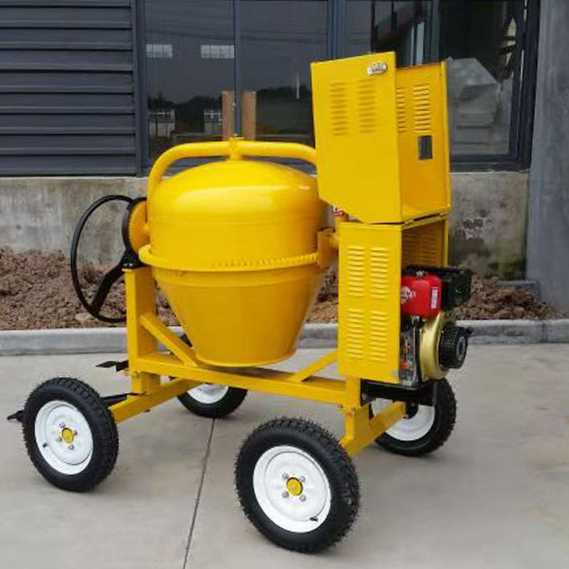 水泥搅拌机建筑工地小型柴油搅拌机出口工业混合设备