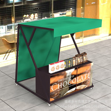小吃文创花车促销台集市摊位架户外活动可拆卸箱体售货架夜市摆摊