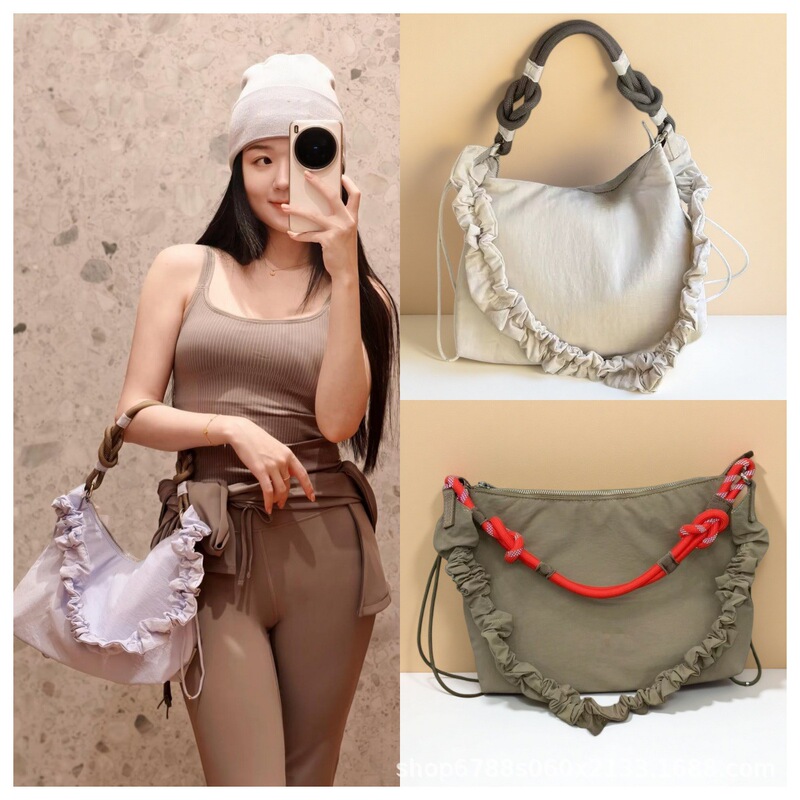 Lululemon Crossbody Bag Large Capacity Handbag Versatile Shoulder Bag 6.5 Liter Large Bag 2026 Summer Women's Bag