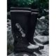 Long-Tube Men's Mid-High Rain Boots, Non-Slip Rubber Shoes, Rain Boots, Fashionable Water Shoes, Wear-Resistant Outdoor Fishing Riders, Cotton