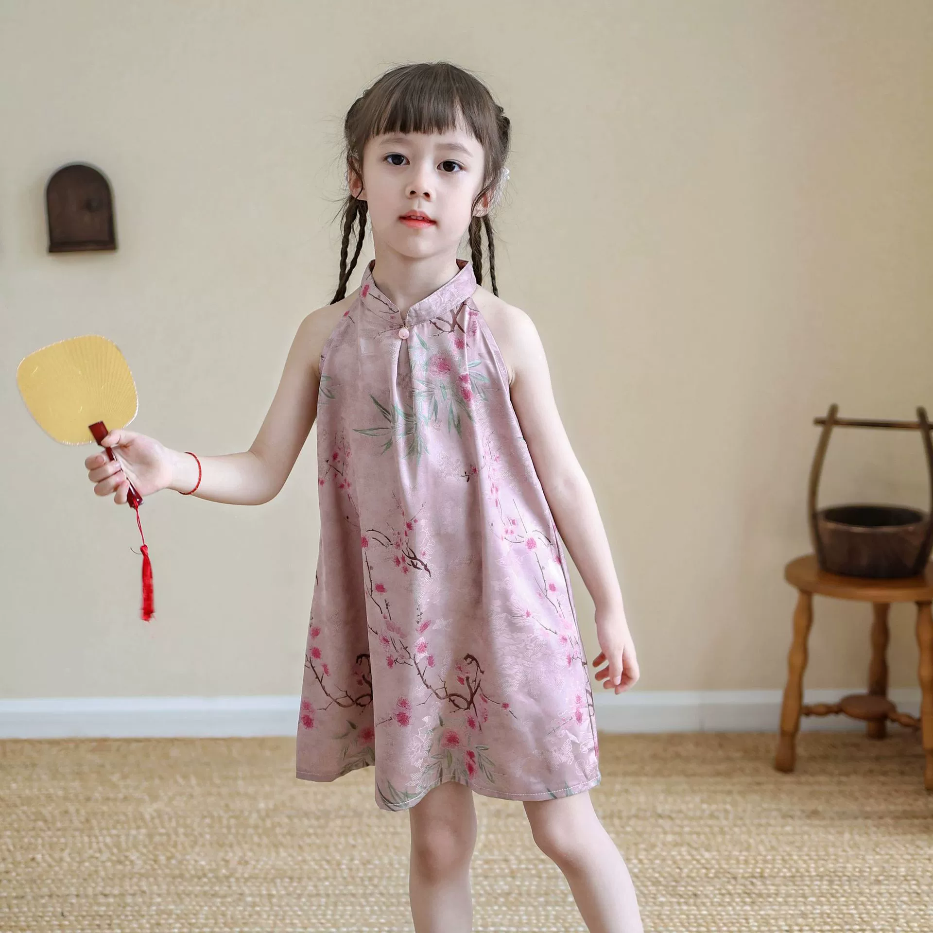 Vest, summer children's Hanfu, cheongsam, Chinese style