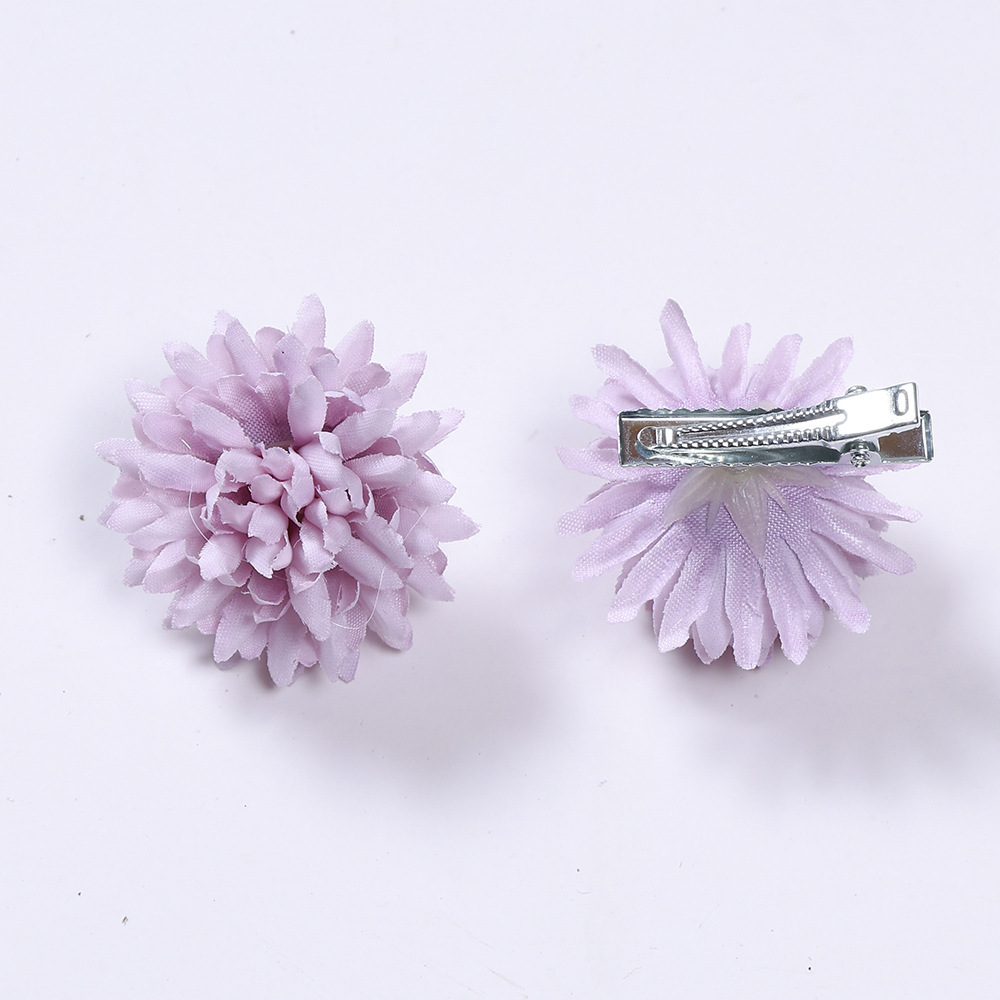 Little Sunflower Hairpin-Purple