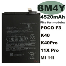 适用小米POCO M3,K40,K40Pro,米11X Pro,MI 11i手机电池,BM4Y电池