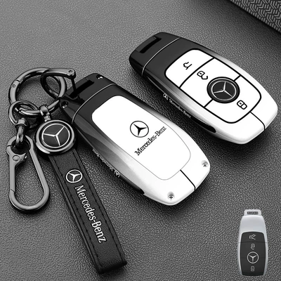 Buckle Glb220 Shell, Static Rod/Key Bag - mercedes-benz-model-b-leather-buckle-black-and-white-1-piece