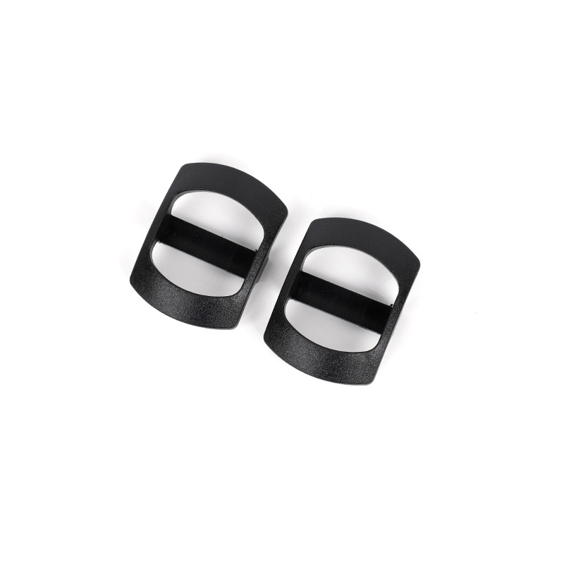 Hebilla Curva Reguladora de Tres Pasos 25mm de Plástico POM Antideslizante para Equipaje