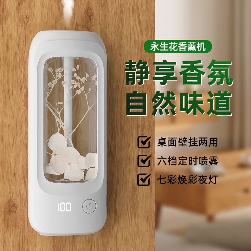 クロスボーダーインテリジェントアロマセラピーマシン、自動芳香噴霧器、ディフューザー、寝室インテリジェントアロマセラピーマシン、スプレー機、芳香剤|undefined