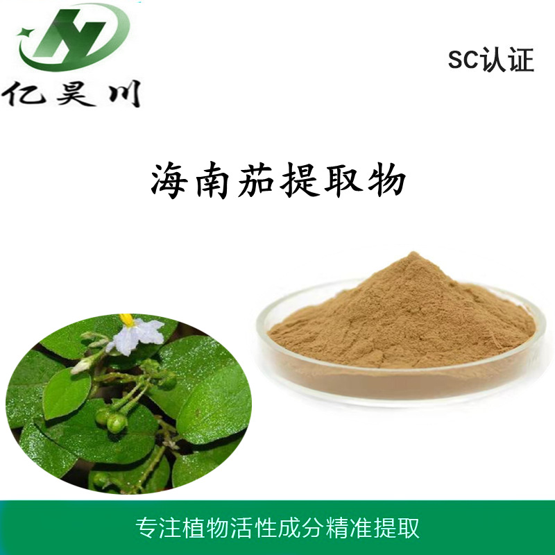 海南茄提取物厂家10:1 全水溶海南茄粉 海南茄浸膏粉现货量大从优