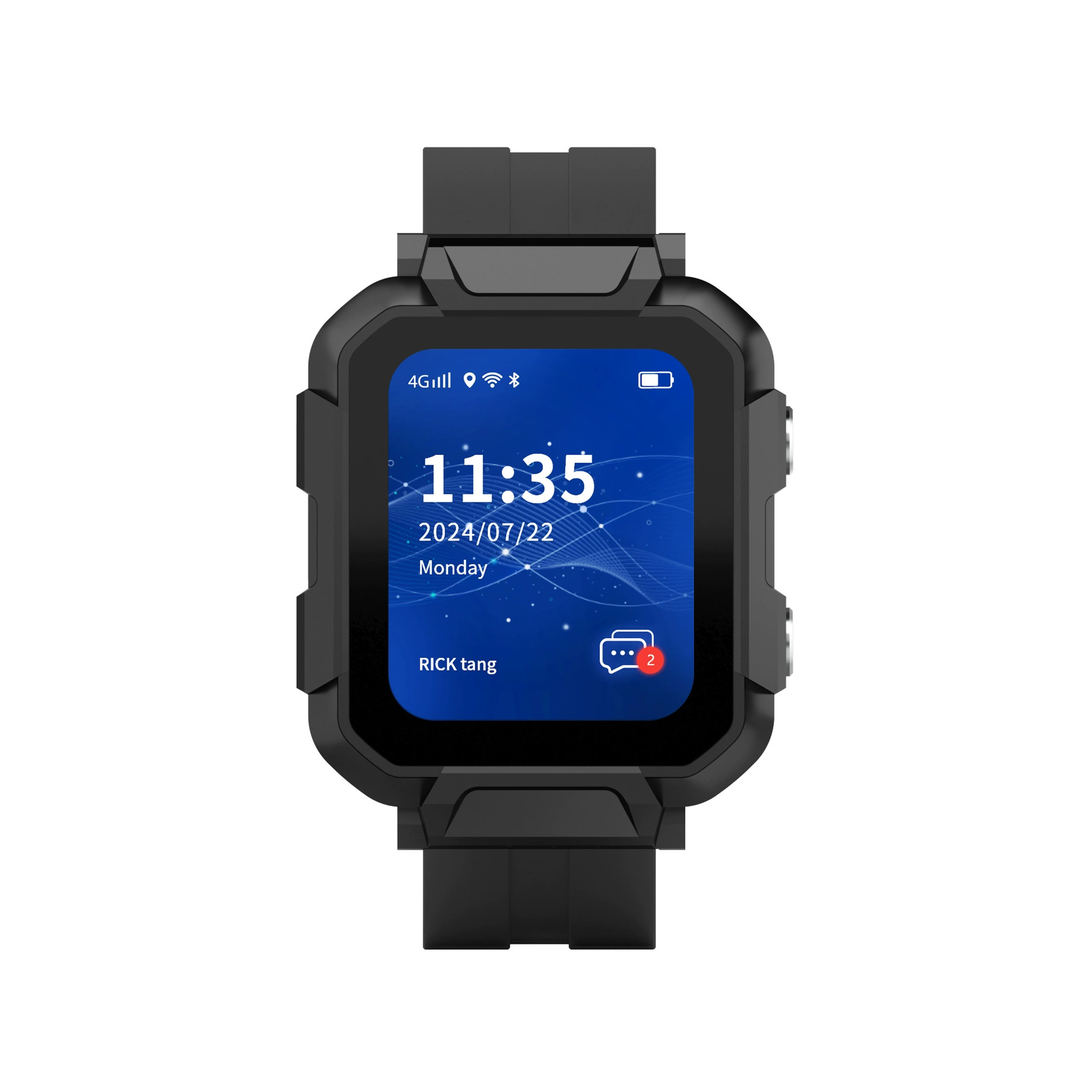 Браслет indoor, вместительная рабочая батарея, функция геолокации, bluetooth, 4G