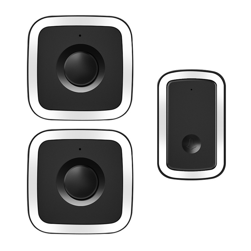 智能无线电门铃家用门铃一拖二接收器不用电池远距离电子遥控门玲